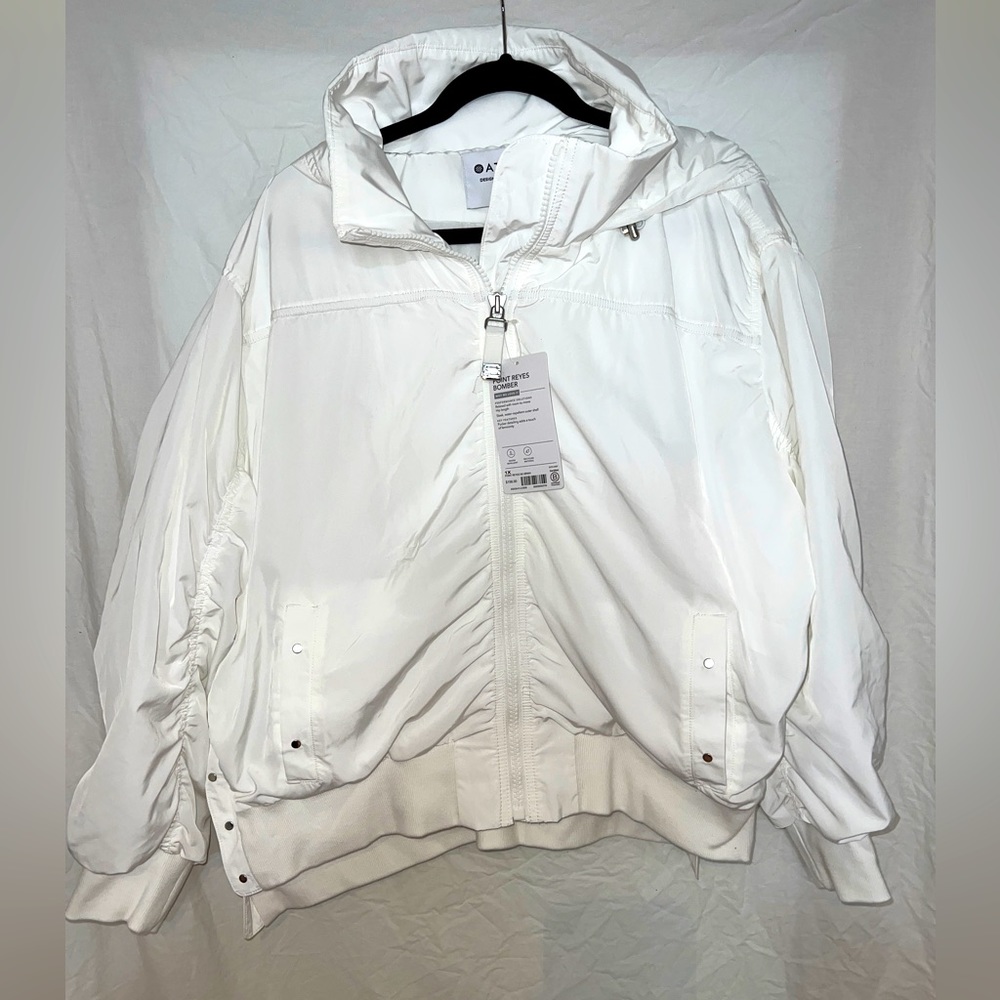 Athleta bomber jacket